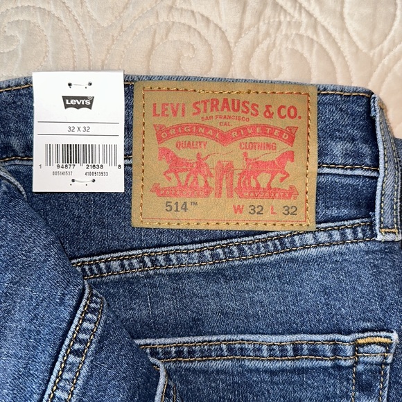 NEW Levi’s 514 straight men’s jeans - Picture 6 of 16